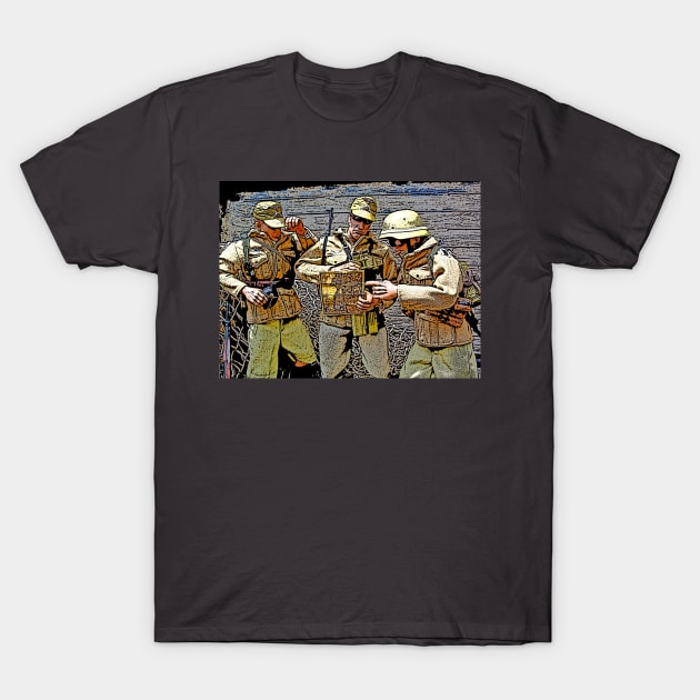 WW2 Afrika Korps T-Shirt by Busybob